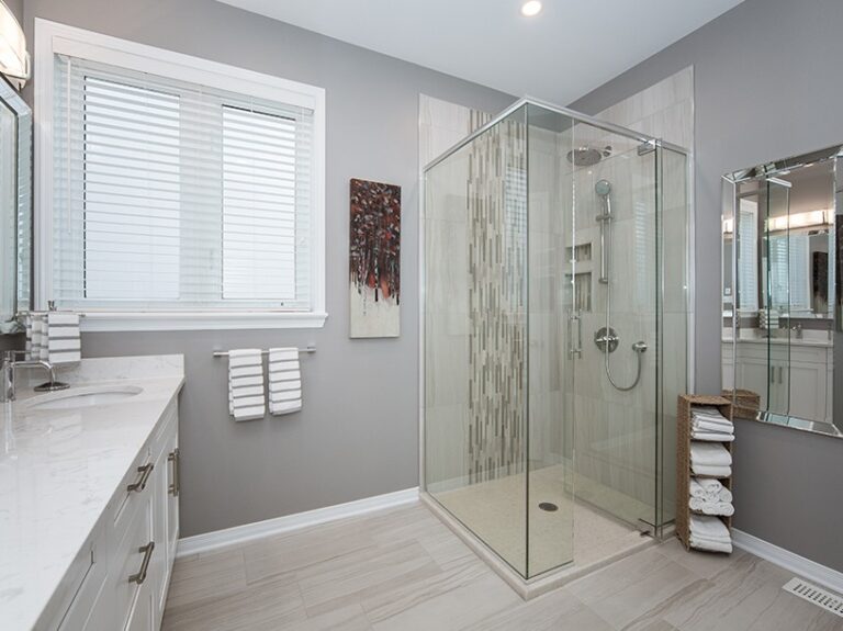 waterfall accent mosaic