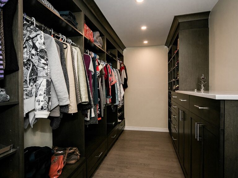 custom walk-in closet