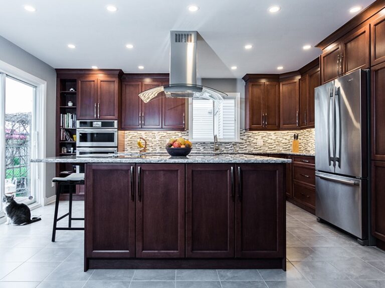 maple wood cabinetry