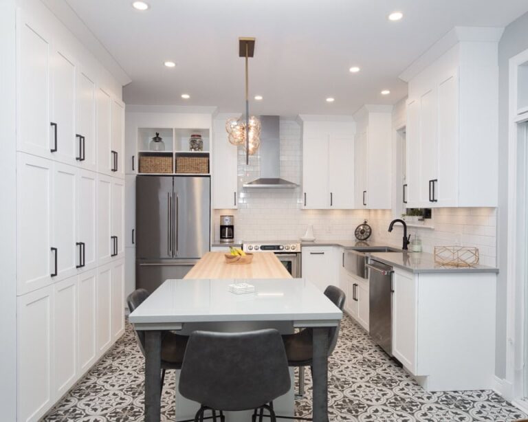 scandinavian inspired kitchen