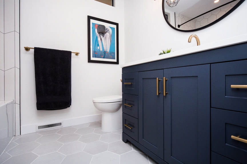 hexagon floor tile