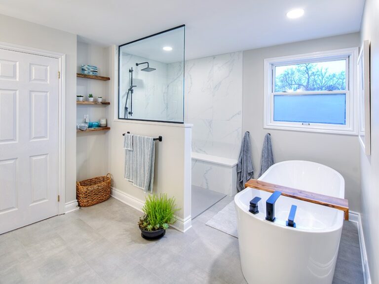 Spa-like Ottawa bathroom renovation