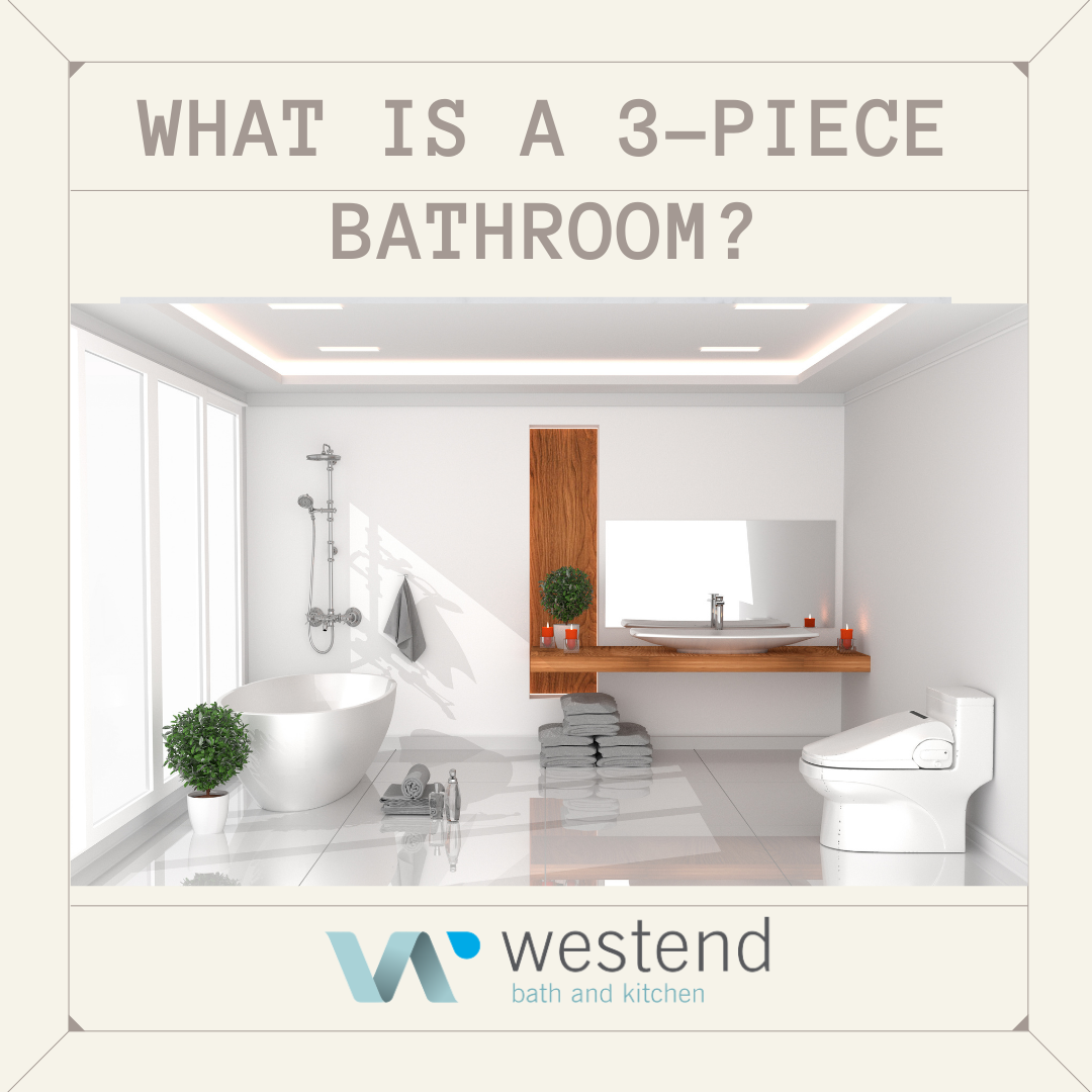 what is a 3-piece bathroom?