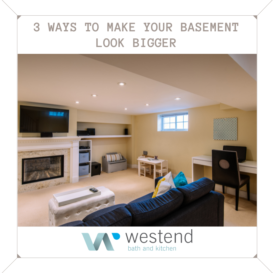 3 Ways To Make Your Basement Look Bigger
