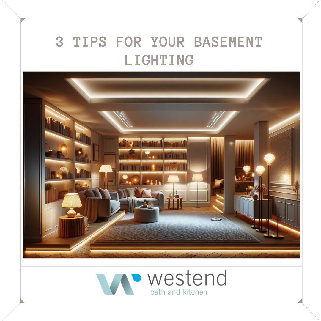 3 Tips For Your Basement Lighting